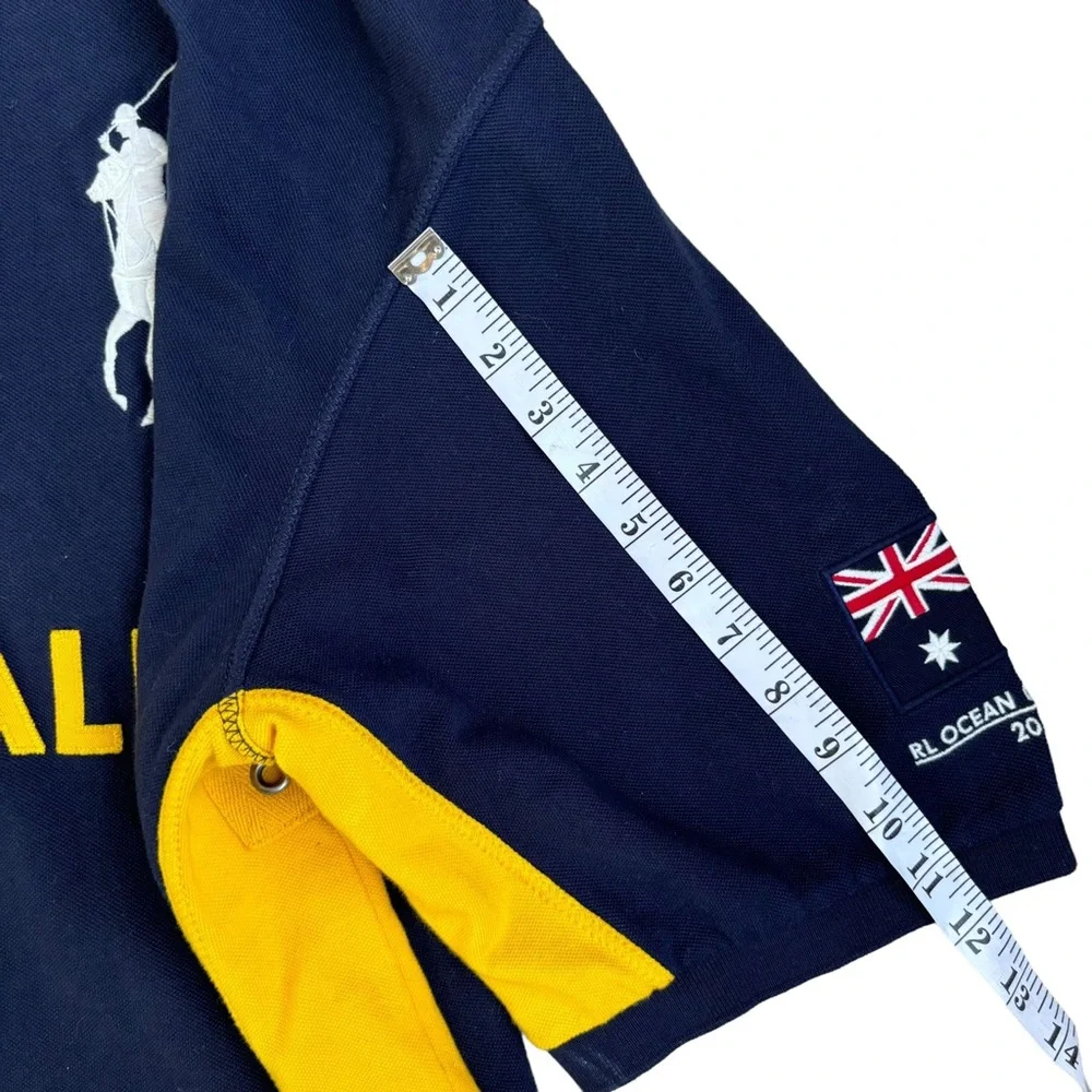 Men's Polo Ralph Lauren Shirt Big Pony Australia 2011 Offshore Ocean - Picture 4 of 6